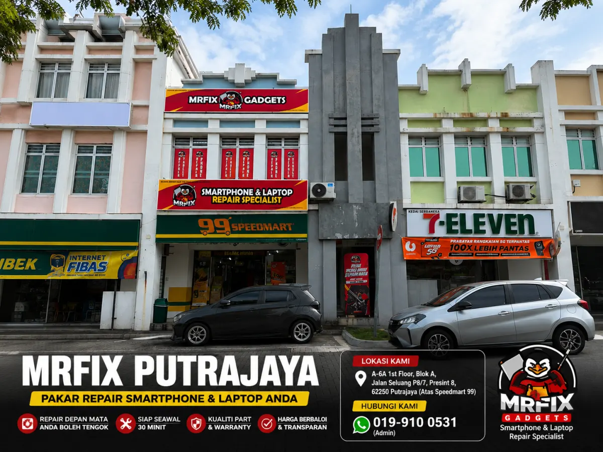 Kedai MRFIX Putrajaya di Presint 8 atas Speedmart 99