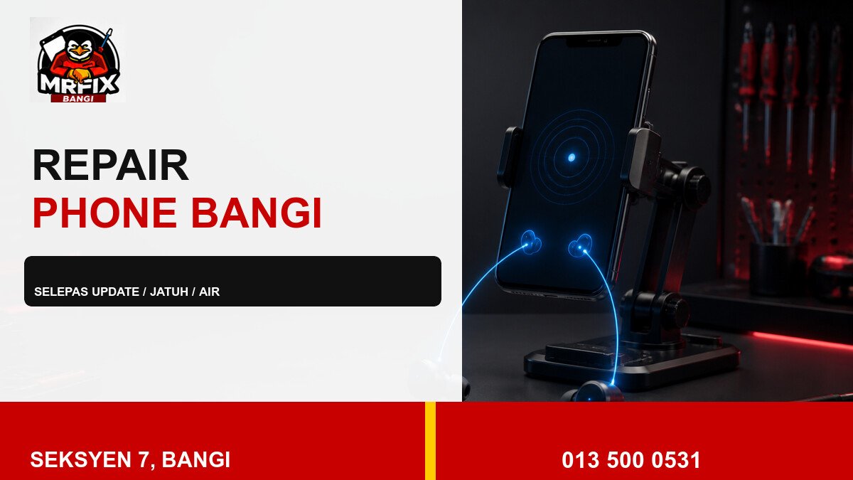 Repair Bluetooth Phone Bangi: Check Selepas Update, Jatuh atau Terkena Air — featured image