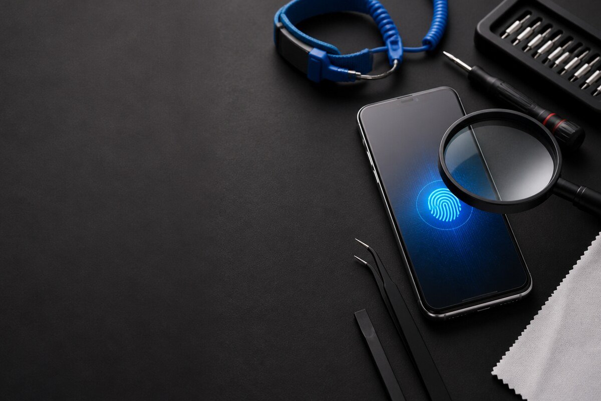 Pemeriksaan fingerprint selepas telefon terjatuh di Bangi