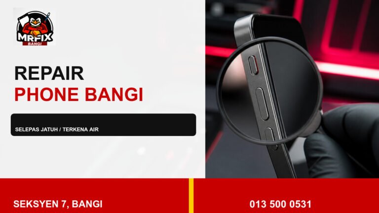 Repair Mute Switch Phone Bangi: Check Selepas Jatuh atau Terkena Air — featured image