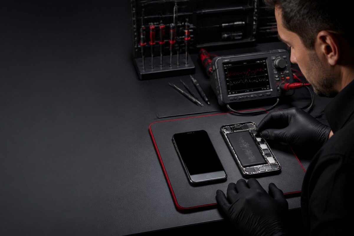 Pemeriksaan selepas jatuh untuk repair phone vibration Bangi