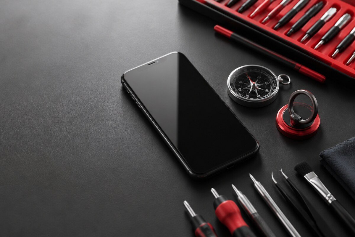 Direction-sensor checklist for repair compass phone Bangi