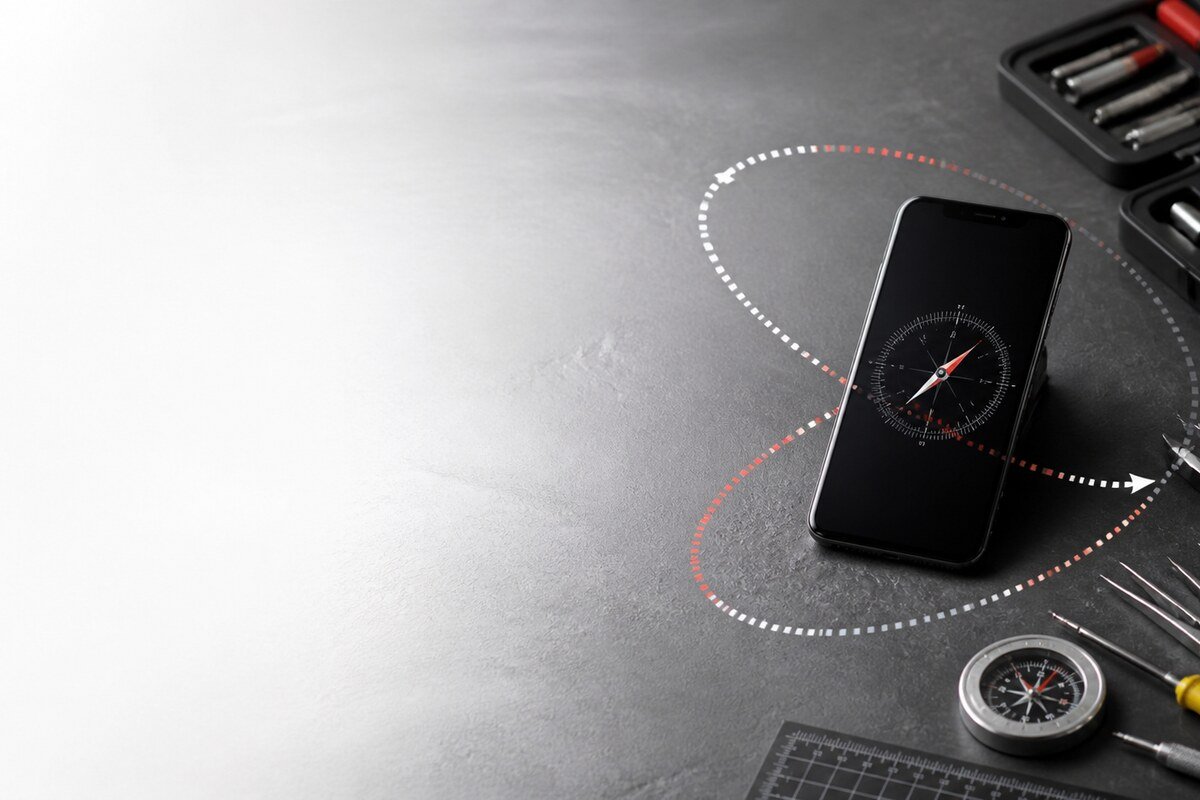 Practical smartphone compass and navigation diagnosis