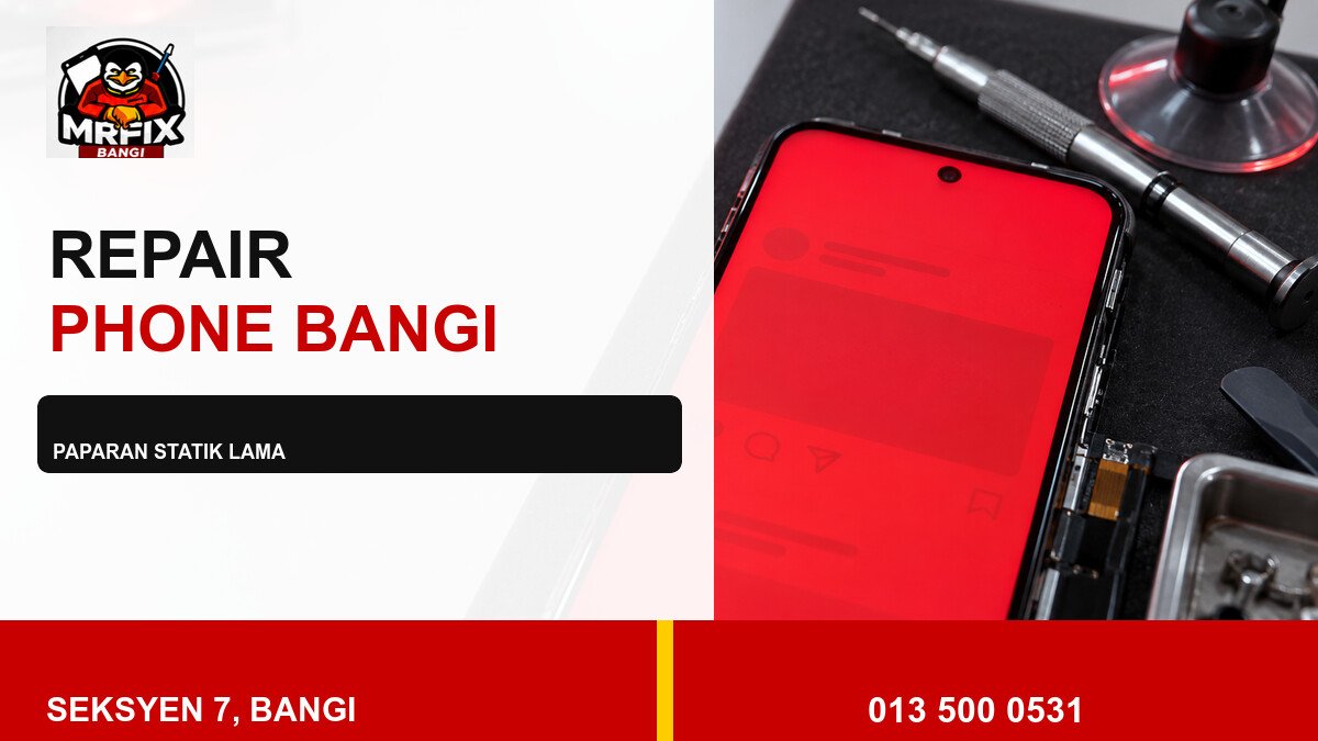 Repair OLED Burn-In Phone Bangi: Check Selepas Paparan Statik Lama — featured image