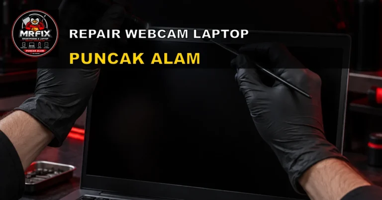 Checklist Webcam Laptop Sebelum Kelas atau Mesyuarat